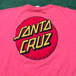 santa cruz mens shirt size xl